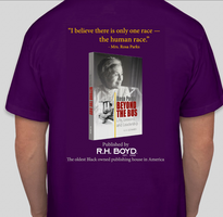 Rosa Parks Beyond The Bus Purple Book T Shirt 
